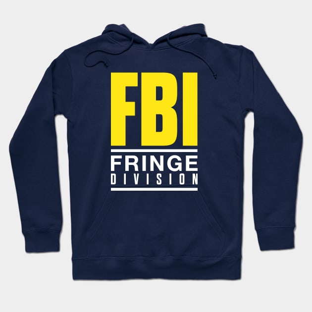 Fringe Division Hoodie by chuckfinleyart